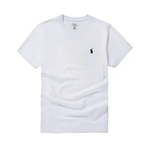 Polo Sport Round Neck T-Shirt option Small horse logo white