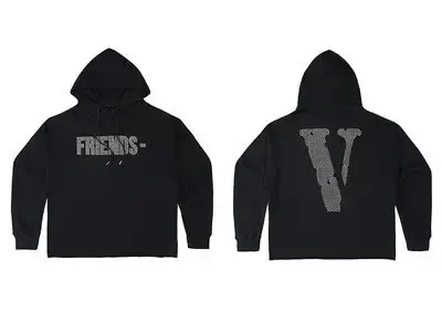 VLONE Hoodie option FRIENDS Hot Diamond Black