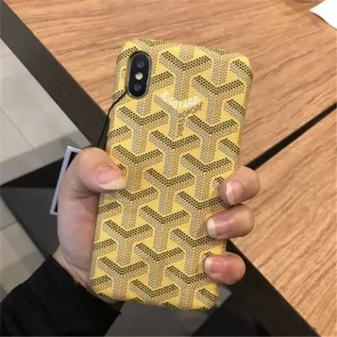 Goyard Phone Case option Yellow