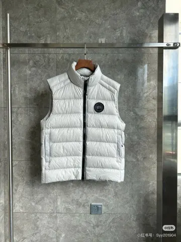 Canada Goose Vest option black label white
