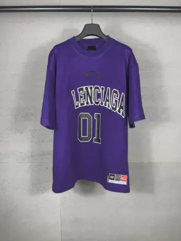 Balenciaga Basketball T-Shirt option purple