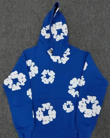 Denim Tears Offset Hoodie option blue