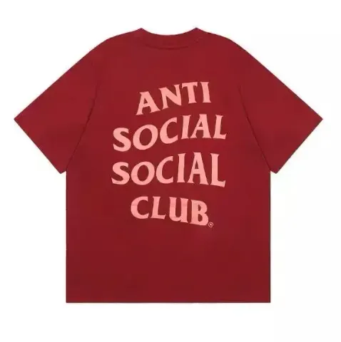 ASSC Anti T-Shirts option wine red Foundation