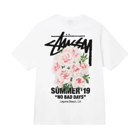 Stussy Tee option White carnation]