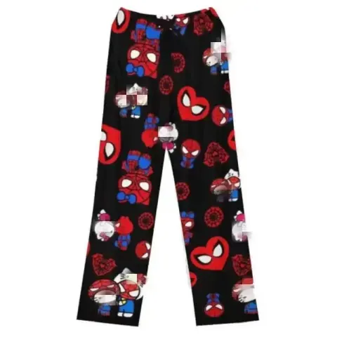 Night Sweatpants Spider-Man option Black Spider Cat
