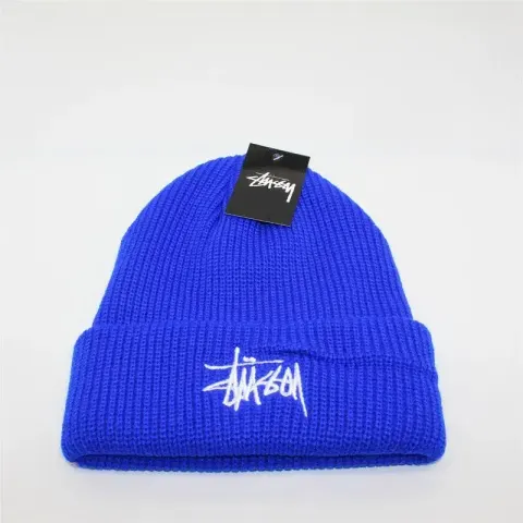 Stussy Beanie option Royal Blue