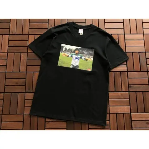 Supreme X Ducati T-Shirt option B359 Maradona Black