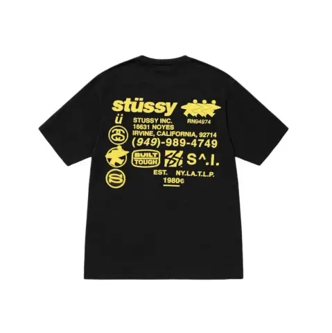 Stussy T-Shirt option Black [multi-label]]
