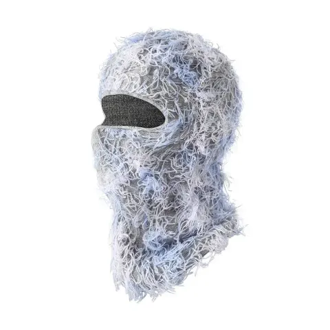 Yeat Mask option gray bottom gray white blue whiskers