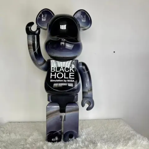 Unique Medium BearBrick option Black Hole