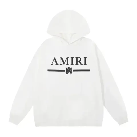 Amiri Paint Splatter Hoodie option 871 white