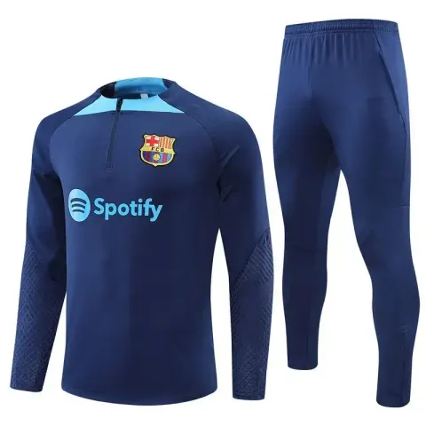 Barcelona Tracksuit option 2223 Barca Royal Blue