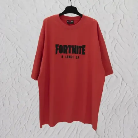 Fortnite Balenciaga Tee option red