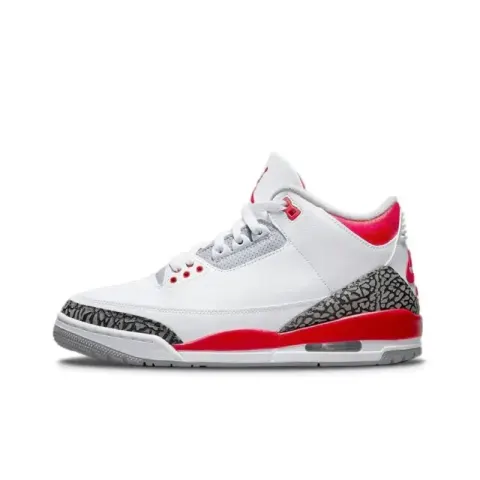 Jordan 3 Wizards Shoes option Aj3 Flame Red