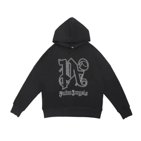 Palm Angels Hoodie option Inverted A Letter Black Correct Edition