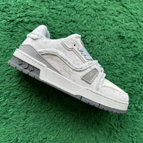 LV Trainers White Signature (Budget) option GREY