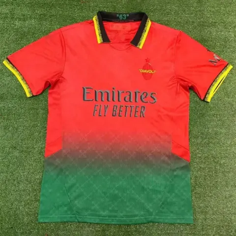 Legia Warszawa 24/25 Home Jersey option 2526AC Red Green Special Edition