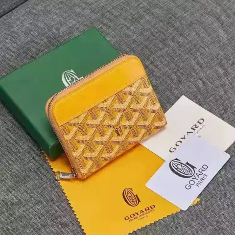 Goyard Wallet option Style 3 yellow