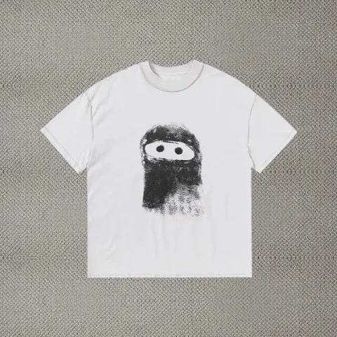 Pink Floyd T-Shirt option masked white