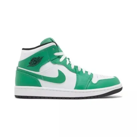 Jordan 1 Mid Shoes option Lucky Green