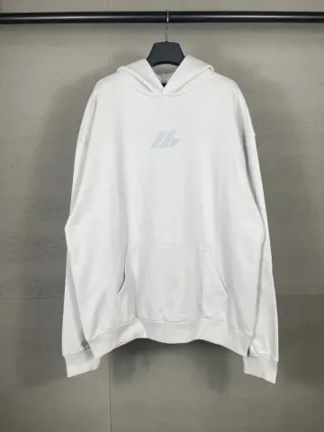 Balenciaga Activewear Hoodie option rice white