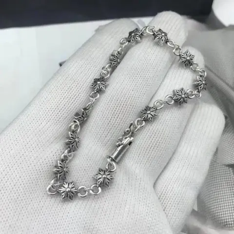 Chrome Hearts Vintage Bracelet option Style seven， single note hand circumfere