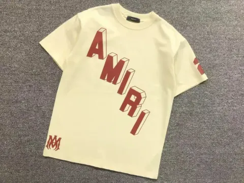 Amiri T-Shirts option Apricot color