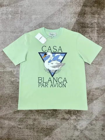Casablanca T-Shirt option Yellowish green 1