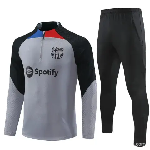 Barcelona Tracksuit option 2223 Barcelona gray [steel press]]