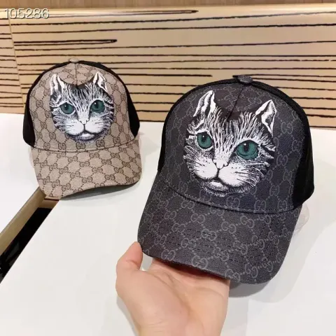 Gucci Caps option cat head black