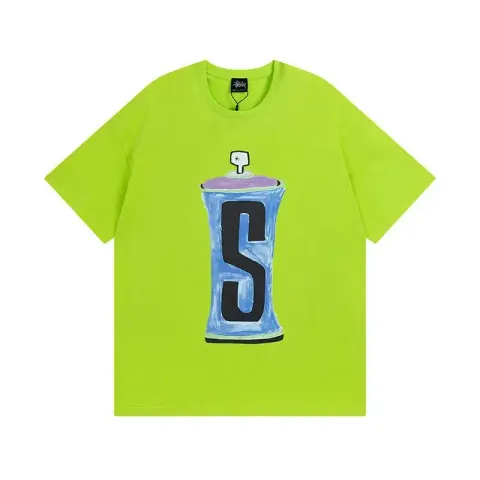 Stussy Tees option 964# fluorescent green