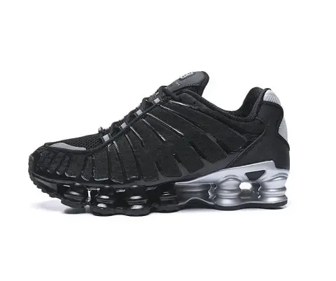 Nike Shox All Black option TL Black Silver