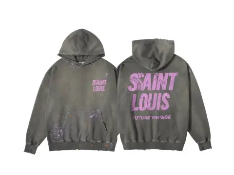 Saint Hoodie option ST644 Wash ash