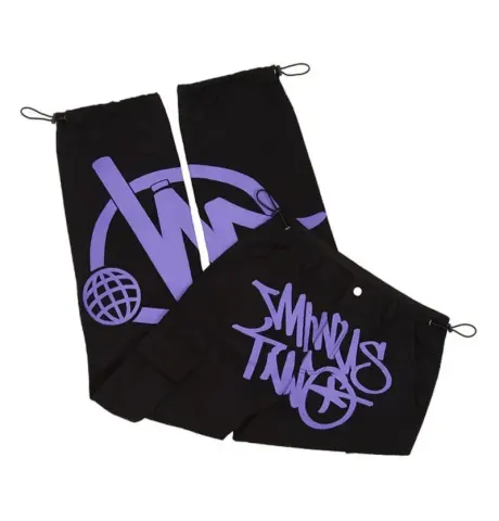 Minus Two Cargo Pants option purple