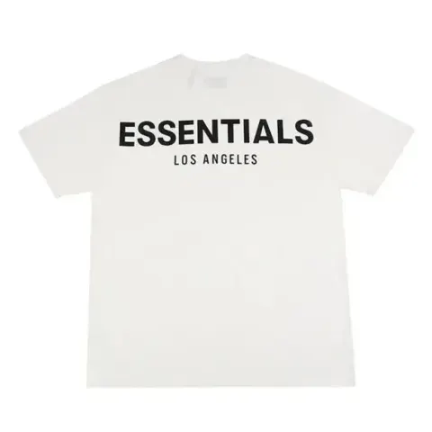Essentials Oversized Tee option Los Angeles-White