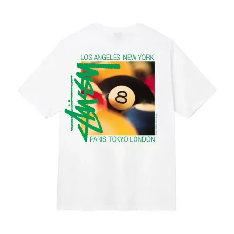 Stussy T-shirt option White [color ball]]
