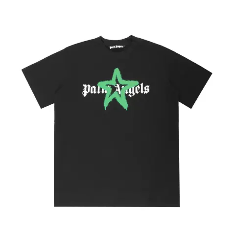 Palm Angels Tees option 2220 Black-Green Print