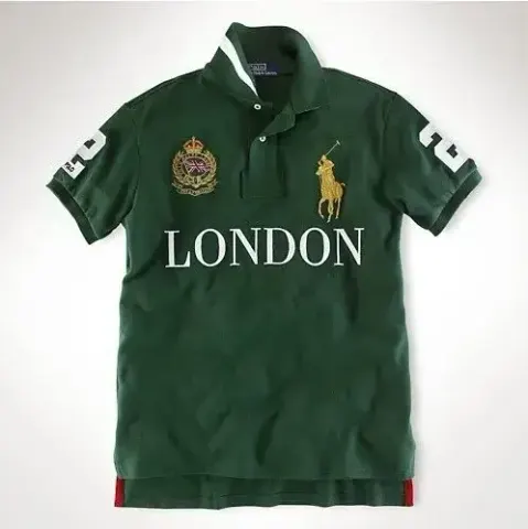 Polo Shirts (15+ Styles) option London dark green