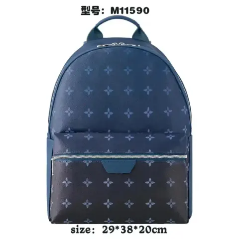 LV Backpack option black blue gradient