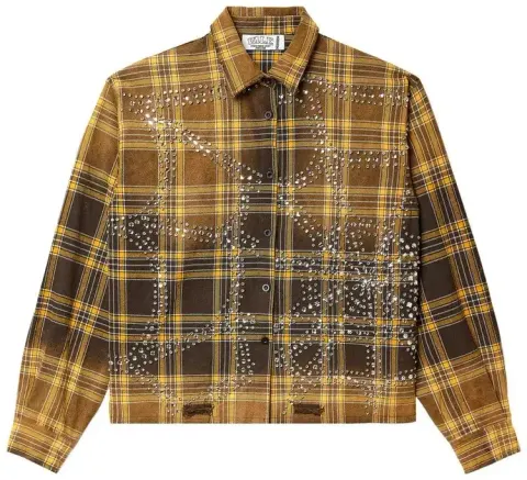 Vale Forever Chocolate Flannel Hoodie option Yellow