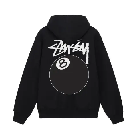 Stussy Hoodie option Black [black ball]]