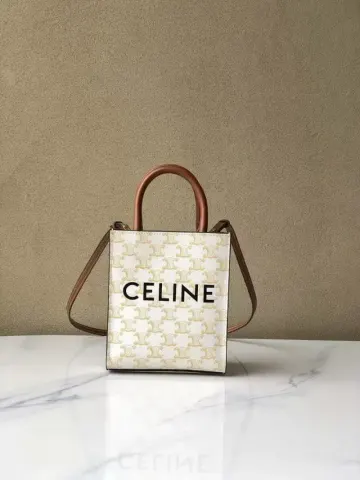 CELINE Bag option Rice white 20*17*7CM