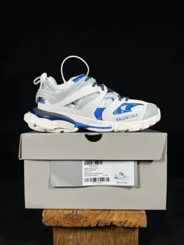 Balenciaga Track Sneakers option Three generations of white blue gray 99051