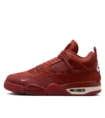 Jordan 4 Green Metallic option red brick