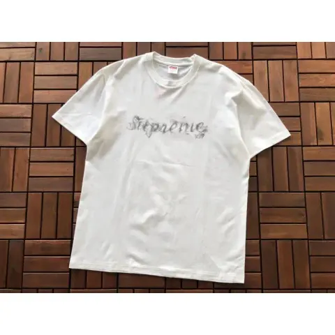 Supreme X Ducati T-Shirt option B238 Smoke White