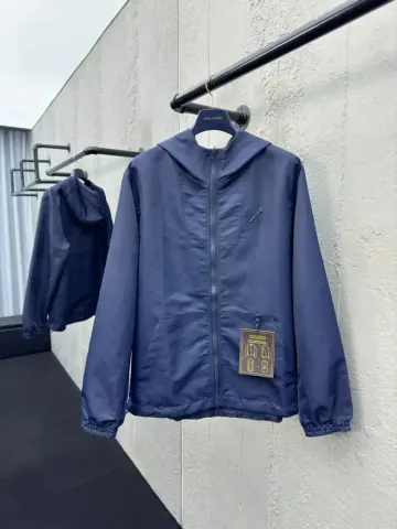 LV Monogram FW22 Jacket option Tibetan blue