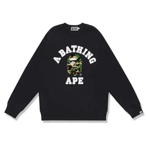 Bape Crewneck option W169 Black Green