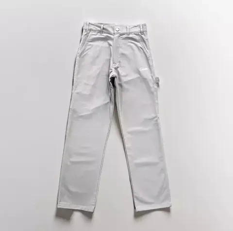 Corteiz Classic Cargo Black White Logo Pants option Carpenter Trousers