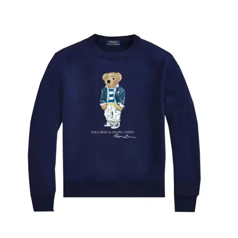 Ralph Lauren Bear Hoodie option L005 BLUE