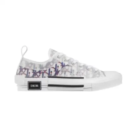 Dior B23 Ripstop 'Black' option Low Top Red Blue Oblique